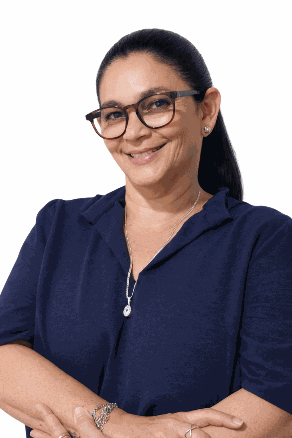 Lic. Josiane Penteado — profesora de portugués médico, aliada académica externa de RMB